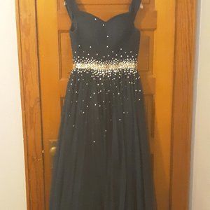 Navy Prom Dress